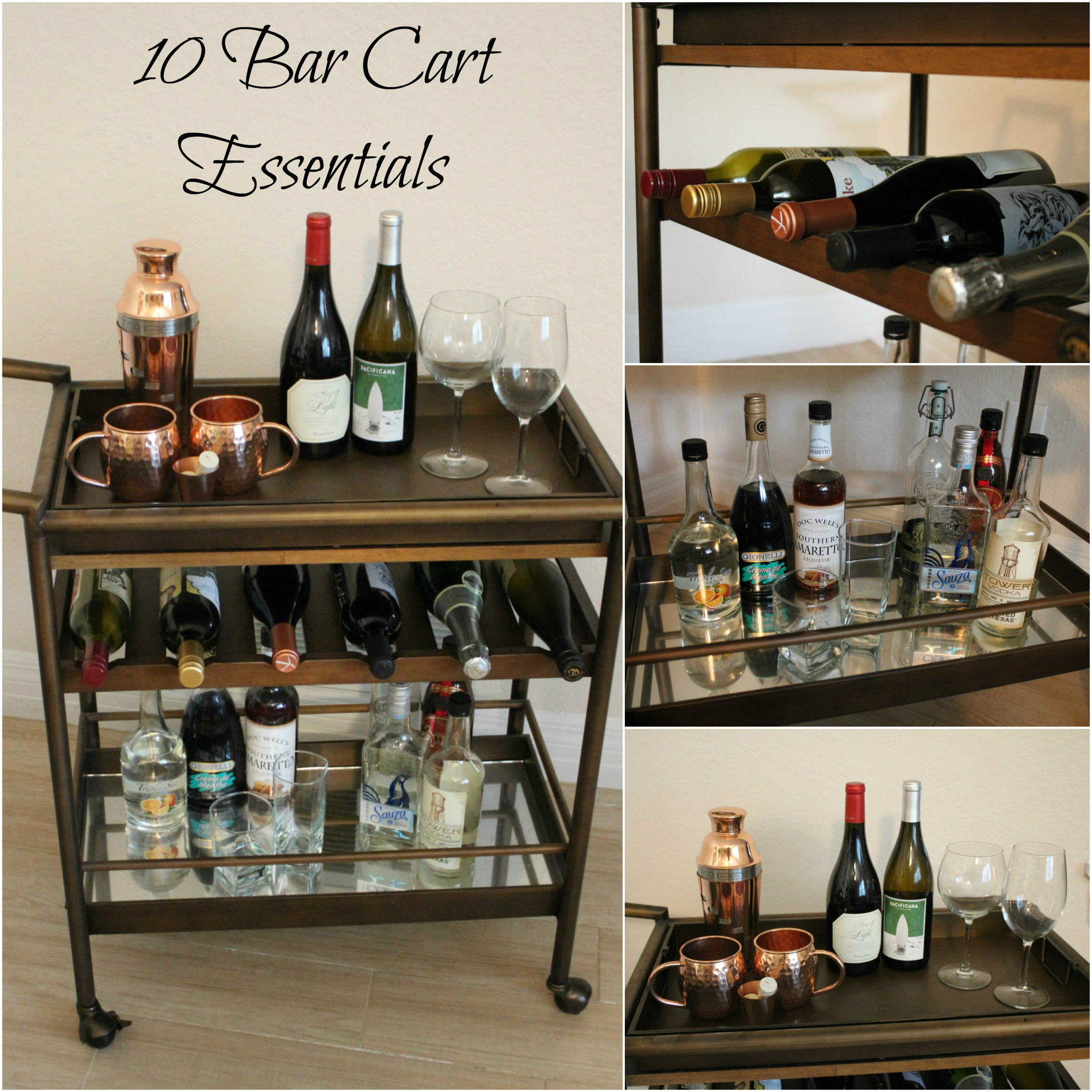 10 Bar Cart Essentials